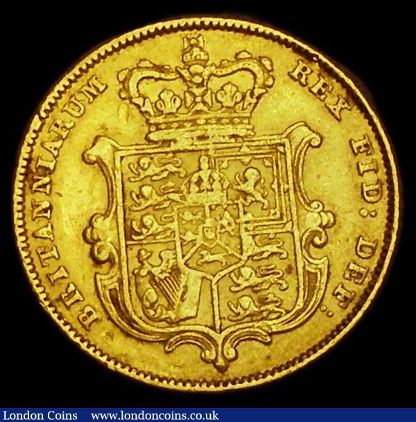 Half Sovereign 1828 Marsh 409, S.3804A, Fine with a heavier contact mark on either side : English Coins : Auction 185 : Lot 2477