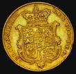 London Coins : A185 : Lot 2866 : Sovereign 1825 Bare Head, Marsh 10, S.3801 VF