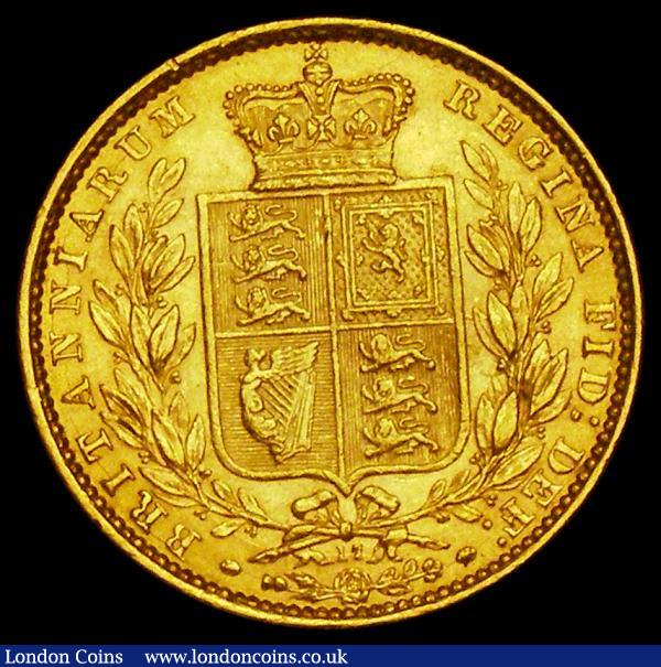 Sovereign 1873 Shield Reverse, Marsh 57, S.3853B, Die Number 17 GEF : English Coins : Auction 185 : Lot 2907