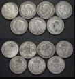 London Coins : A185 : Lot 3100 : Florins (14) 1921 (4) NVG to VG, 1922 NVG, 1924 Fair, 1928 VG, 1931 VG, 1936 Near Fine/Fine, 1937 VG...