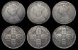 London Coins : A185 : Lot 3115 : Florins (7) 1865 Die Number 32 VG, 1871 Die Number 29 VG, 1873 Die Number 117 Fair, 1875 Die Number ...