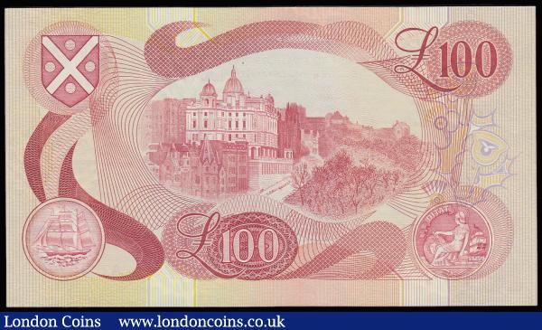 Scotland Bank of Scotland 100 Pounds dated 9th February 1994, series A389979 Pick 118A AU and seldom offered  : World Banknotes : Auction 185 : Lot 557