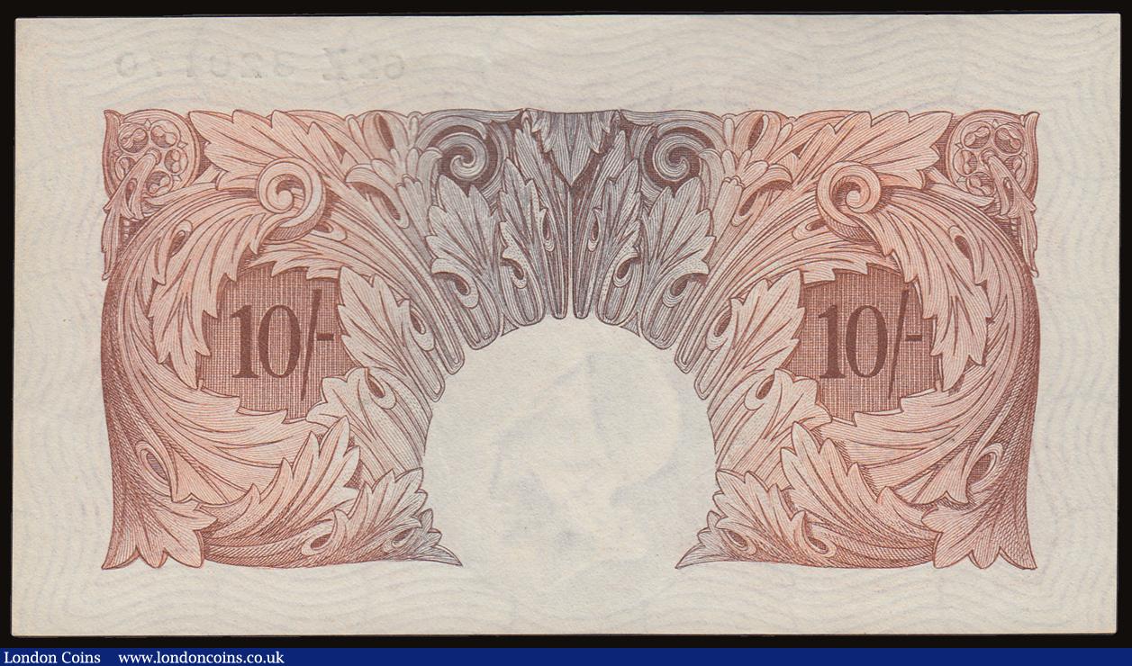 London Coins : A186 : Lot 30 : Ten Shillings Peppiatt 1934 B236 first series 62Z 320170 AU