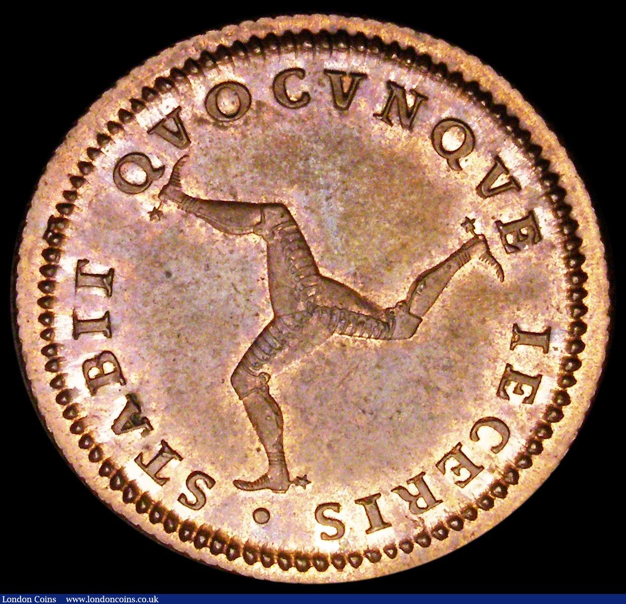 London Coins : A186 : Lot 962 : Isle of Man Penny 1786 Close date, grained edge, S.7413, Pridmore 16, M.55, a few minor marks, EF wi...