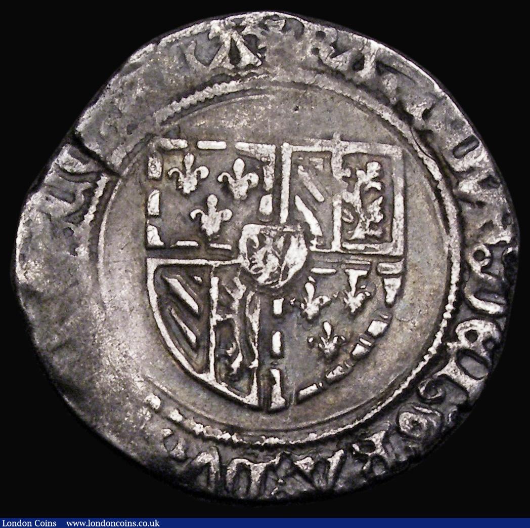 London Coins : A187 : Lot 1345 : France - Burgundy Double Patard Charles the Bold (1467-1477) 2.76 grammes, Good Fine with a flan cra...