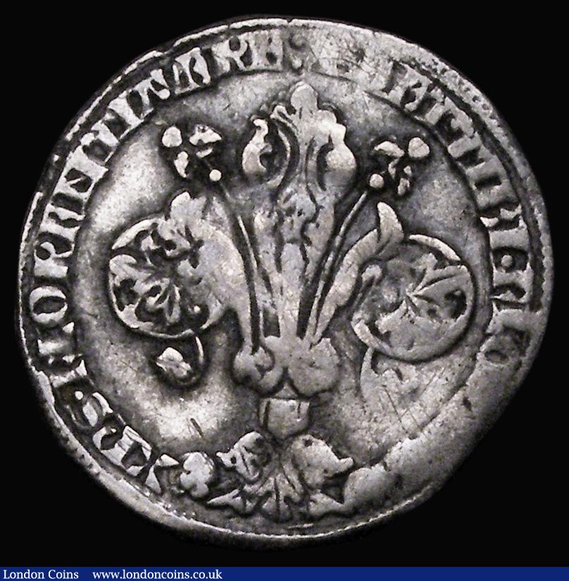 London Coins : A187 : Lot 1403 : Italian States - Florence, Florin of 30 Denari (Guelfo), undated (1318), First Semester, Mint Master...