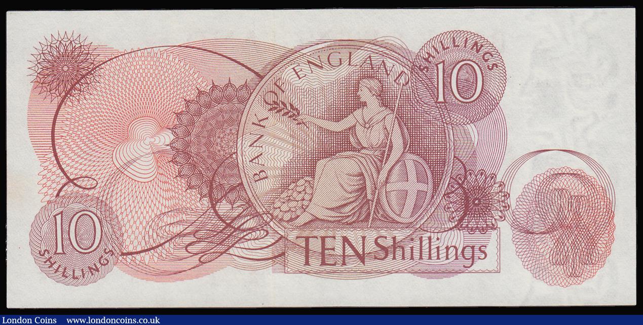 London Coins : A187 : Lot 96 : Ten Shillings Britannia in Medallion O'Brien replacement B287 M15 prefix Unc