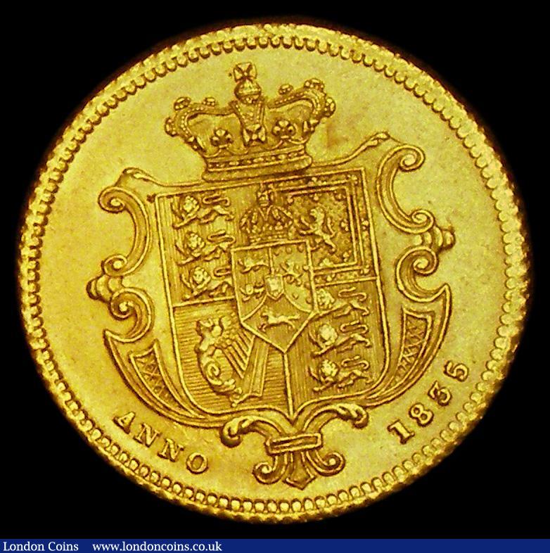 London Coins : A188 : Lot 1350 : Half Sovereign 1835 Marsh 411, S.3831 EF with a small edge nick, comes in a London Mint Office box w...