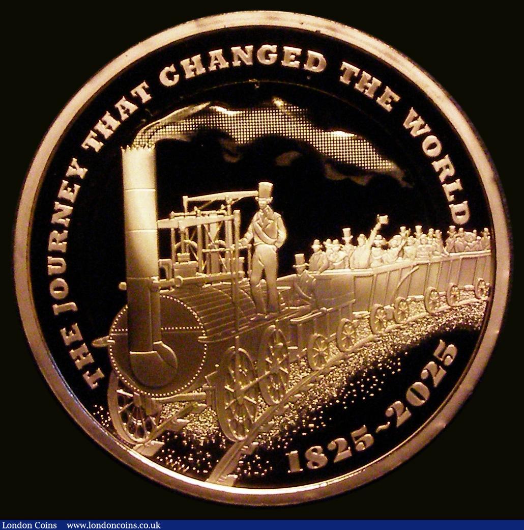 London Coins : A188 : Lot 1792 : Two Pounds 2025 200th Anniversary of the first steam Locomotive, 'The Journey That Changed The ...
