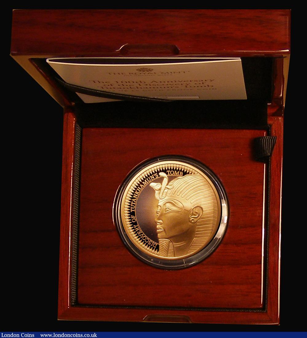 London Coins : A188 : Lot 329 : Five Pound Crown 2022 100th Anniversary of the Discovery of Tutankhamun's Tomb featuring the su...