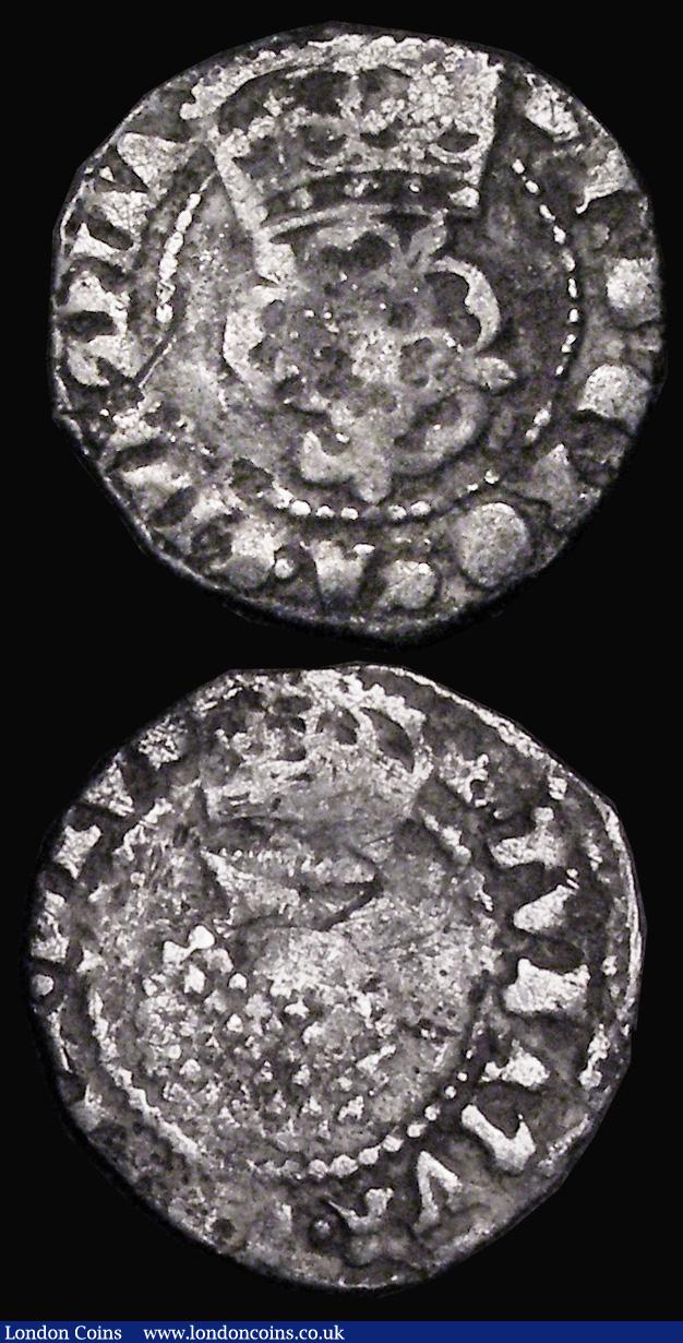 London Coins : A189 : Lot 1335 : Sixpence Elizabeth I 1568 8 over 7, Intermediate Bust, ear shows, S.2562, mintmark Coronet, 2.84 gra...