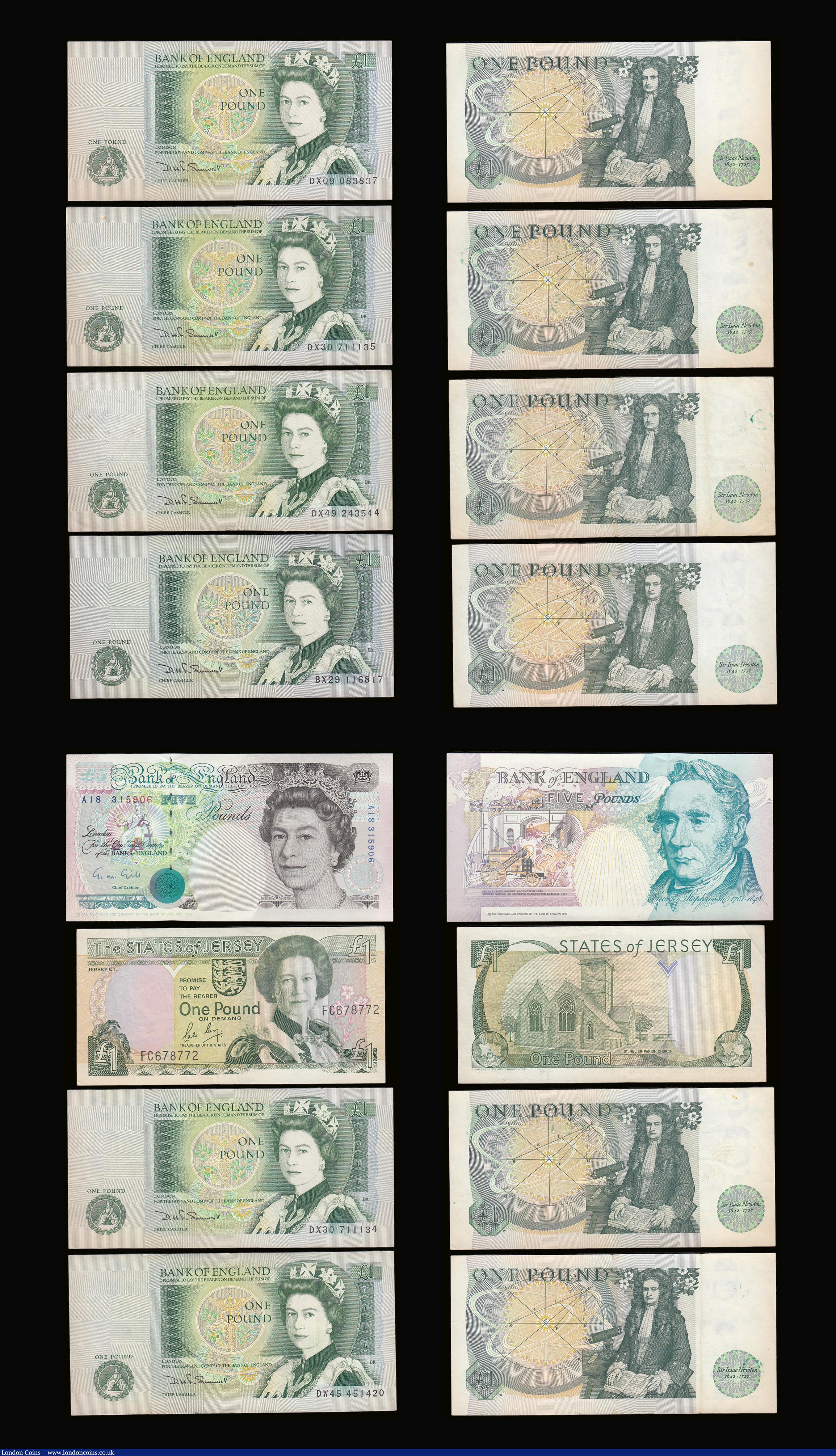 London Coins : A189 : Lot 33 : Ten Shillings Peppiatt Mauve prefix H09D Fine, O'Brien B271 Z12Y 834521 VF, Fforde B309 prefix ...