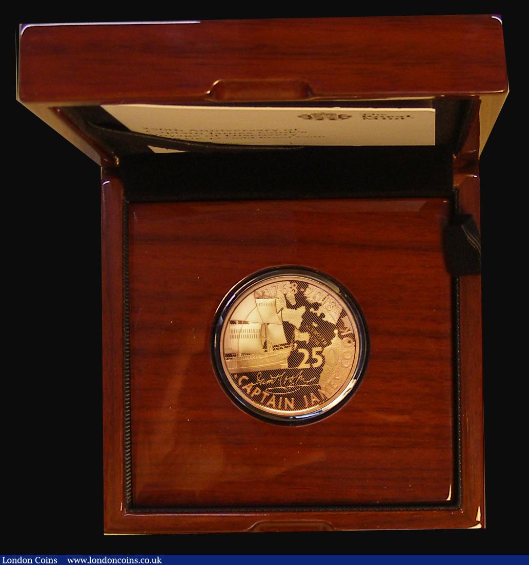 London Coins : A190 : Lot 577 : Two Pounds 2018 250th Anniversary of Captain James Cook's Voyage of Discovery  Coin I - 1768  M...