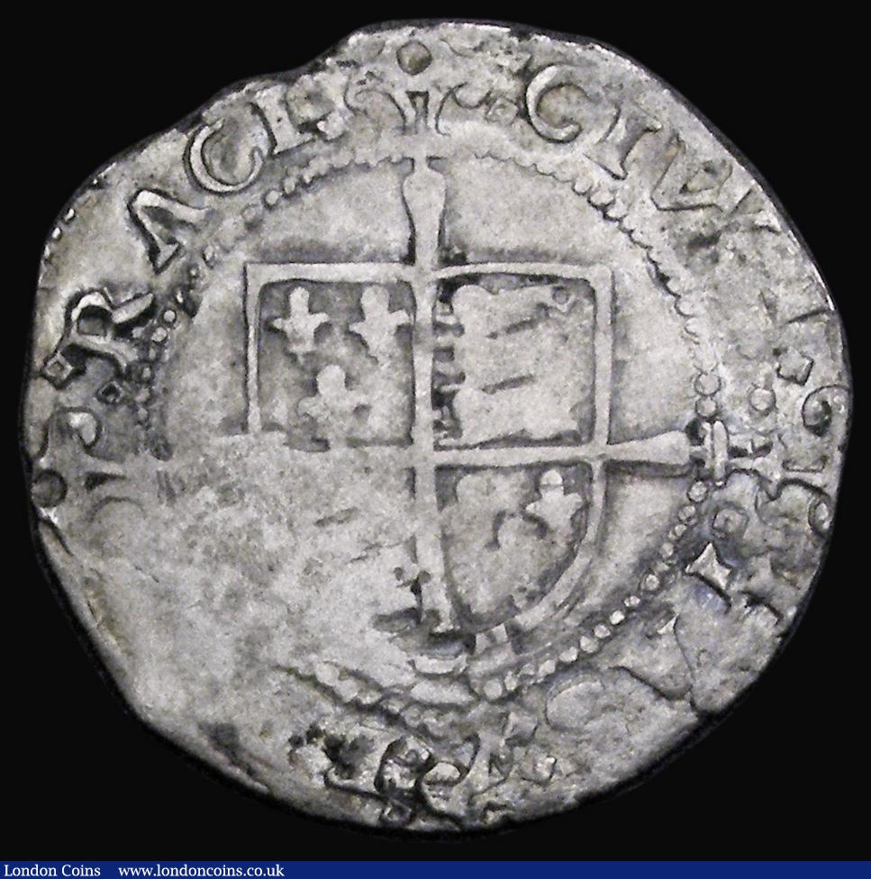 London Coins : A191 : Lot 1193 : Groat Henry VIII Third Coinage York Mint Bust 3 no mintmark S.2374 Fair to Fine with parts of the po...