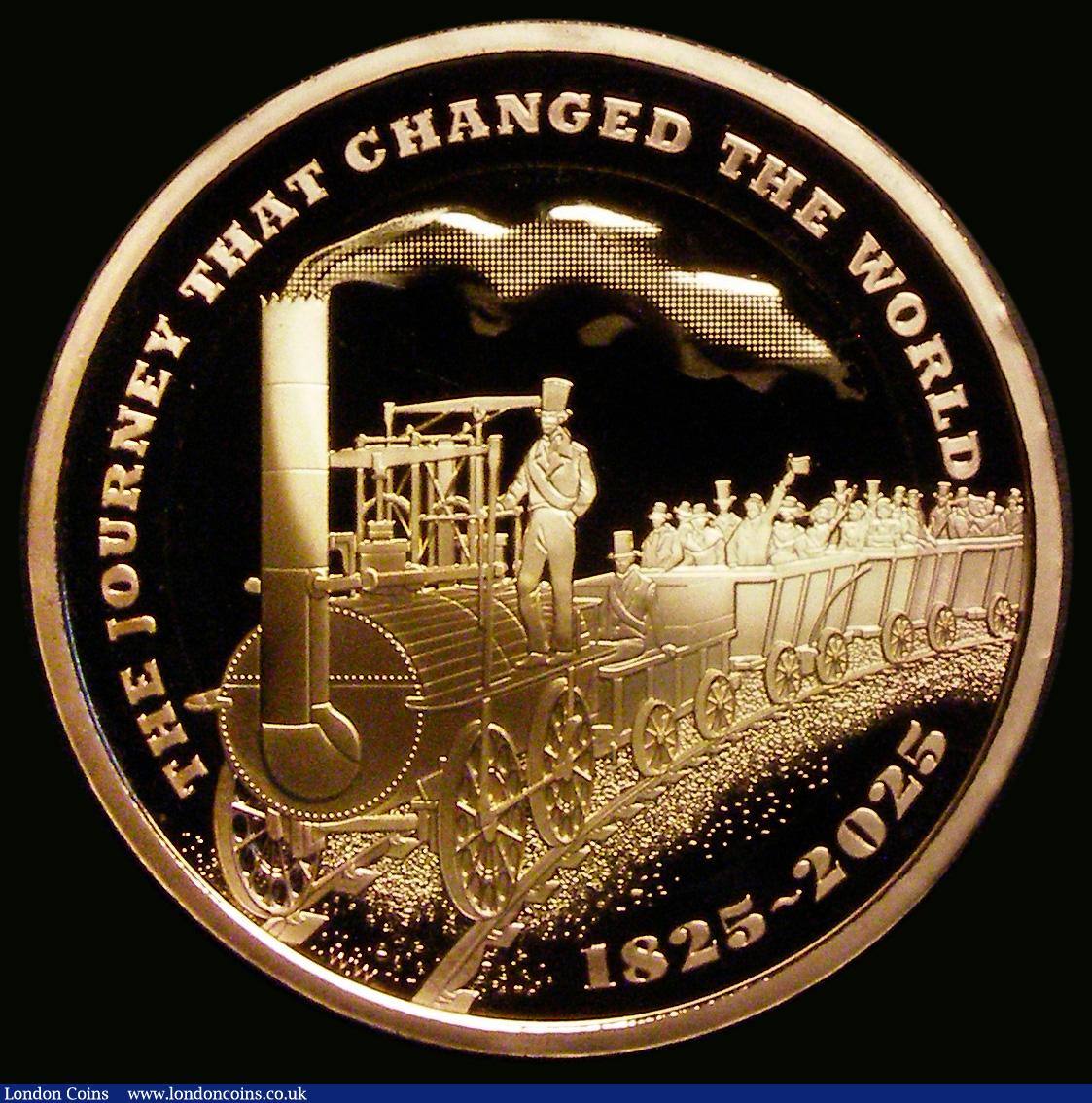 London Coins : A191 : Lot 2228 : Two Pounds 2025 200th Anniversary of the first steam Locomotive, 'The Journey That Changed The World...