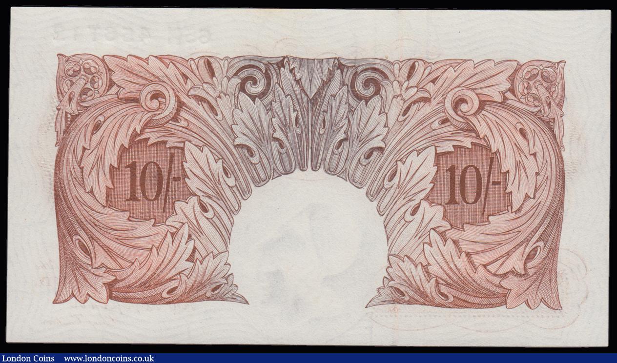 London Coins : A191 : Lot 74 : Ten Shillings Peppiatt 1948 B262 65H 456712 Unc