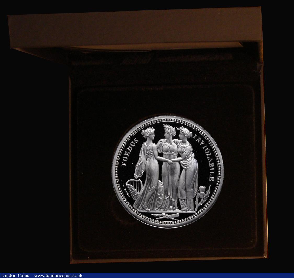 London Coins : A192 : Lot 276 : Five Pounds 2020 The Great Engravers - William Wyon - The Three Graces 2 ounce .999 Silver Proof FDC...