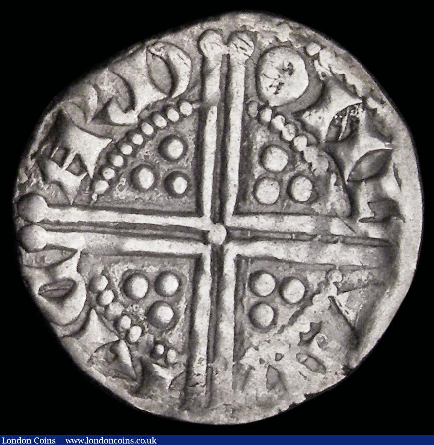 London Coins : A192 : Lot 857 : Penny Henry III Long Cross, London Mint, moneyer Ricard, Crown has end pellets, X of REX with one cu...