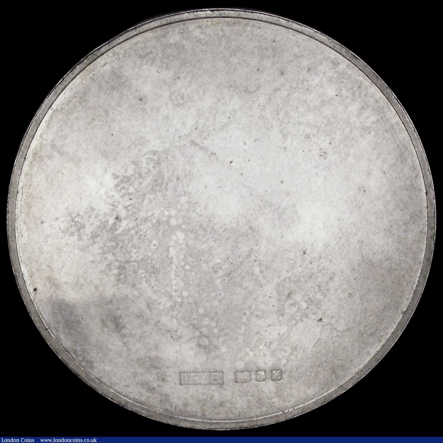 London Coins : A192 : Lot 968 : Crown ND(1997) Pattern in .925 Silver uniface plain edge and struck at the Royal Mint the date ascer...