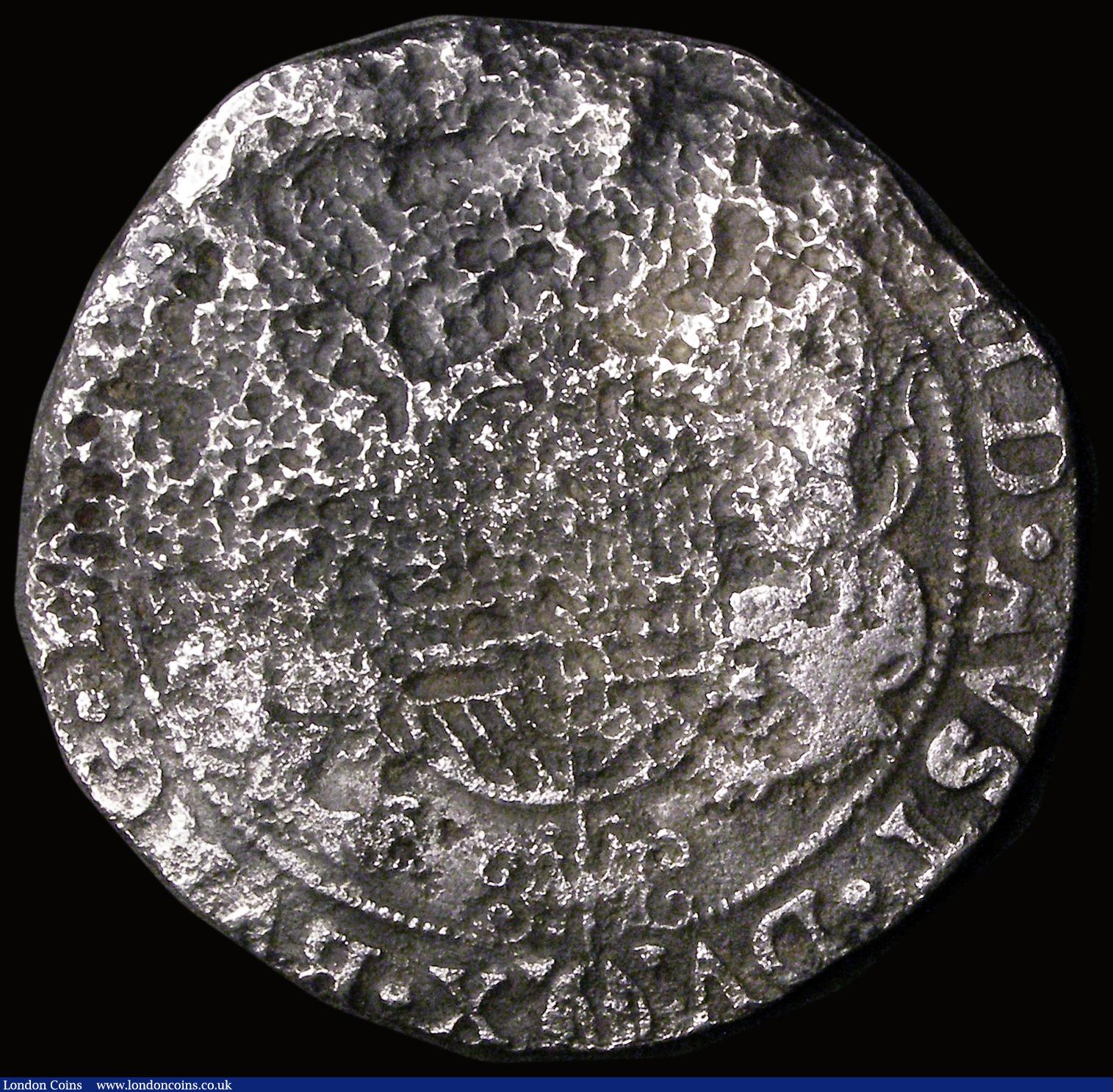 London Coins : A194 : Lot 735 : Spanish Netherlands - Brabant Ducaton 1668 Antwerp Mint KM#79.1 waterworn a ship wreck piece from th...