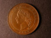 London Coins : A124 : Lot 681 : Penny 1860 Pattern by Moore in Bronzed Copper Obverse 4 Obverse VICTORIA QUEEN Reverse GREAT BRITAIN...