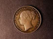 London Coins : A124 : Lot 855 : Shilling 1839 Plain Edge Proof from the sets Second Young Head with No WW ESC 1284 nFDC beautifully ...