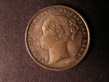 London Coins : A124 : Lot 860 : Shilling 1846 ESC 1293 UNC with superb toning