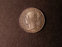 London Coins : A124 : Lot 998 : Threepence 1857 ESC 2064 Lustrous GEF with some toning