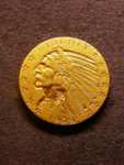London Coins : A125 : Lot 851 : USA Five Dollars 1909 Breen 6805 Good VF