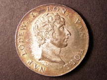 London Coins : A126 : Lot 541 : Netherlands Kingdom of Holland 50 Stuivers 1808 beautifully toned EF or better KM 28