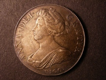 London Coins : A126 : Lot 900 : Crown 1703 VIGO ESC 99 GVF or better with grey tone