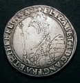 London Coins : A129 : Lot 1050 : Crown Elizabeth I mintmark 1 (1601) S.2582 the Queen's face worn otherwise Fine/Good Fine 