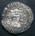 London Coins : A129 : Lot 1064 : Groat Richard III London Mint with pellet below bust Class 3 mintmark Sun and Rose 2 S.2158 VF with ...