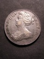 London Coins : A129 : Lot 1154 : Crown 1705 Plumes ESC 100 GVF Very Rare
