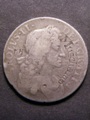 London Coins : A129 : Lot 987 : Engraved Crown 1684 TRICESIMO SEXTO ESC 66 engraved with G.Muschamp on the obverse VG/NF