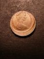 London Coins : A132 : Lot 568 : Mis-strike Decimal One Penny 1971 struck about 20% off-centre with around 4mm blank flan A/UNC w...
