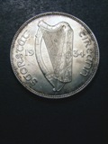 London Coins : A133 : Lot 1374 : Ireland Halfcrown 1934 S.6625 UNC/AU with some hairlines on the reverse