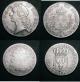 London Coins : A136 : Lot 945 : France (2) Ecu 1760A KM#512.1 GF/NVF, 1723A KM#459.1 VG scarce date