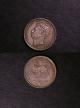 London Coins : A139 : Lot 2220 : Sixpences (2) 1829 ESC 1666 EF or near so toned with a few light contact marks, 1834 ESC 1674 EF