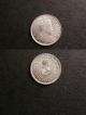 London Coins : A139 : Lot 930 : Straits Settlements 5 Cents (2) 1903 KM#20 EF with a stain on the reverse, 1910B KM#20A UNC or n...