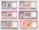 London Coins : A140 : Lot 611 : Nepal Specimens & colour trials (6), 5 rupees 1974 Specimen in red Pick23s and colour trial ...