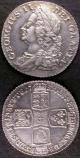 London Coins : A141 : Lot 2024 : Shillings (2) 1758 ESC 1213 EF, 1906 ESC 1415 NEF Toned