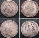 London Coins : A141 : Lot 2485 : Sixpences (4) 1720 20 over 17 Fine, 1723 SSC Small Obverse Lettering VG, 1723 SSC Large Obve...