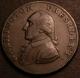 London Coins : A141 : Lot 861 : USA Washington Cent 1791 Small Eagle, UNITED STATES edge Breen 1217 VF and pleasing, Rare