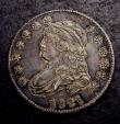 London Coins : A143 : Lot 1178 : USA Quarter Dollar 1821 Breen 3903 EF with grey tone