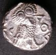 London Coins : A143 : Lot 1422 : Tetradrachm Ar. Attica. Athens. C, 353-294 BC. Obv; Helmeted head of Athena right. Rev; Owl standing...