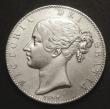 London Coins : A143 : Lot 1635 : Crown 1847 Young Head ESC 286 NEF with some light contact marks on the obverse