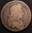 London Coins : A144 : Lot 1029 : Mint Error Mis-Strike Crown 1673 the portrait with a double profile VG/Fair