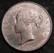 London Coins : A144 : Lot 1666 : Halfcrown 1843 ESC 676 UNC with grey tone, very rare in this high grade