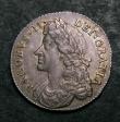 London Coins : A144 : Lot 1896 : Shilling 1687 7 over 6 ESC 1072 NEF/EF and attractively toned